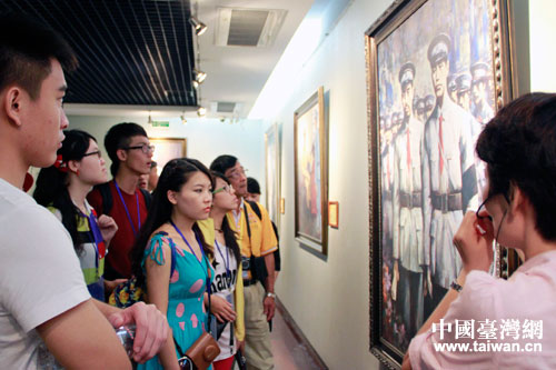 兩岸青年學生在粵參訪革命故址 兩岸青年學生在粵參訪革命故址