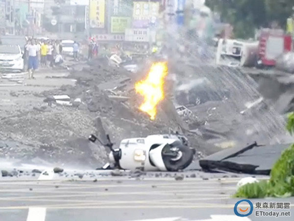 高雄爆炸現(xiàn)場 高雄爆炸現(xiàn)場