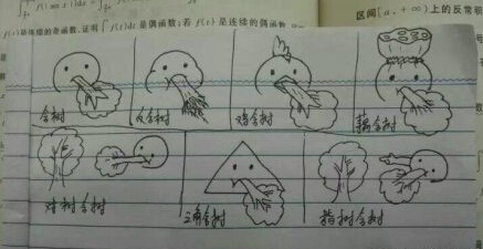 大陸微博近日瘋傳的“含樹”(函數(shù))圖 大陸微博近日瘋傳的“含樹”(函數(shù))圖