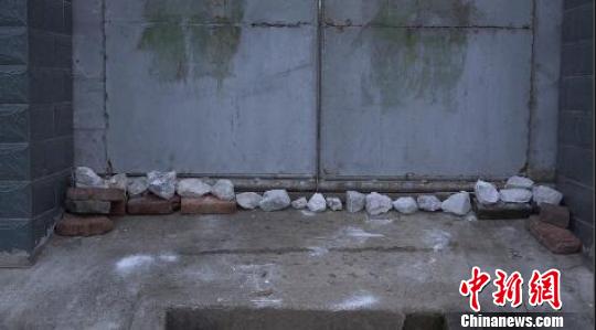 南京眼鏡蛇幼蛇逃逸曝光40小時,當?shù)鼐用窦壹覒魬羰曳忾T窗。 李珂 攝