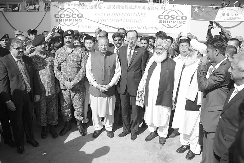 中國貨船從瓜達爾港隆重出海 中巴經濟走廊迎來黎明 中國貨船從瓜達爾港隆重出海 中巴經濟走廊迎來黎明