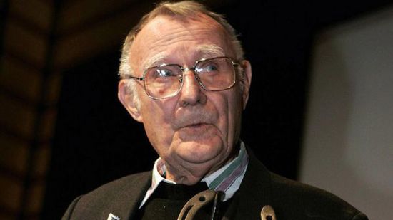 家具和家居用品零售商宜家(IKEA)創始人