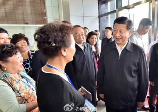 習近平在福建平潭考察 祝臺胞“事業發達” 習近平在福建平潭考察 祝臺胞“事業發達”