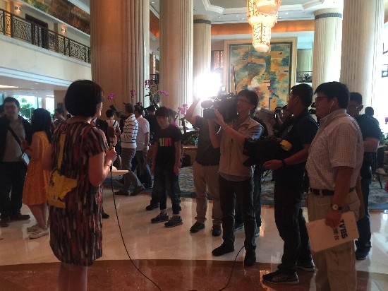 全球記者期待 見證歷史一刻 全球記者期待 見證歷史一刻