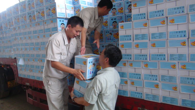 旺旺集團已完成第一批救災(zāi)物資捐贈。(圖片來源:《旺報》) 旺旺集團已完成第一批救災(zāi)物資捐贈。(圖片來源:《旺報》)