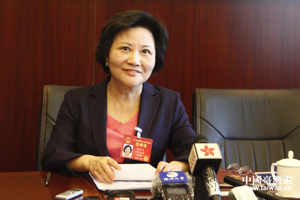 臺籍人大代表陳云英:用腳投票的臺灣青年越來越多