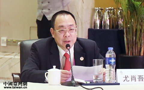 尤肖吾:澳門回歸20年來發(fā)展成就舉世矚目 6月15日,第十一屆海峽論壇·2019兩岸僑聯(lián)和平發(fā)展論壇·海峽兩岸暨港澳僑界圓桌峰……