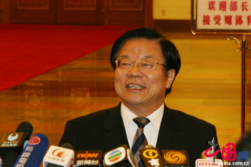 新任文化部長蔡武回答記者提問 新任文化部長蔡武回答記者提問